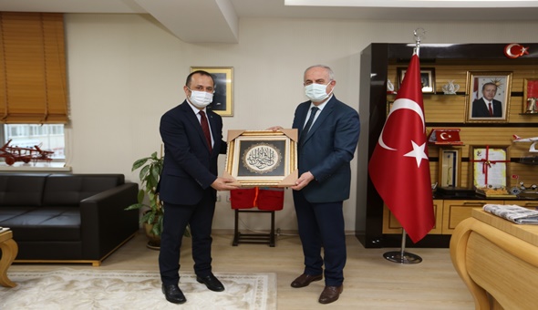 Başkan Aygün, Çakmak’ı ağırladı