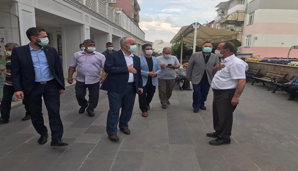 Başkan Aygün çalışmaları inceledi