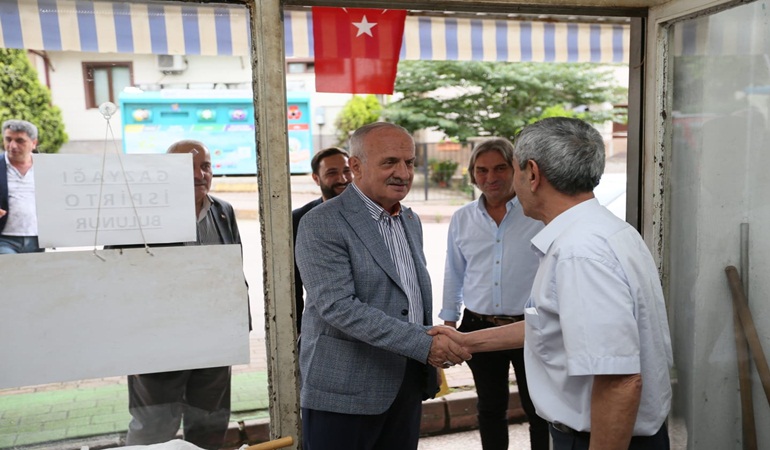 Başkan Aygün’den esnaflara teşekkür 