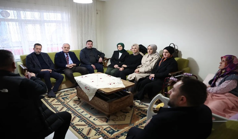 Başkan Aygün’den geçmiş olsun ziyaretleri 