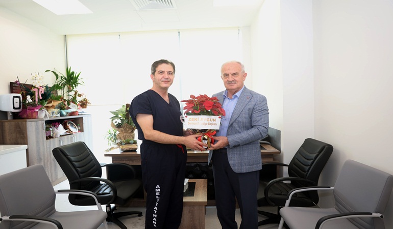 Başkan Aygün’den Gültekin ve Turgut’a ziyaret