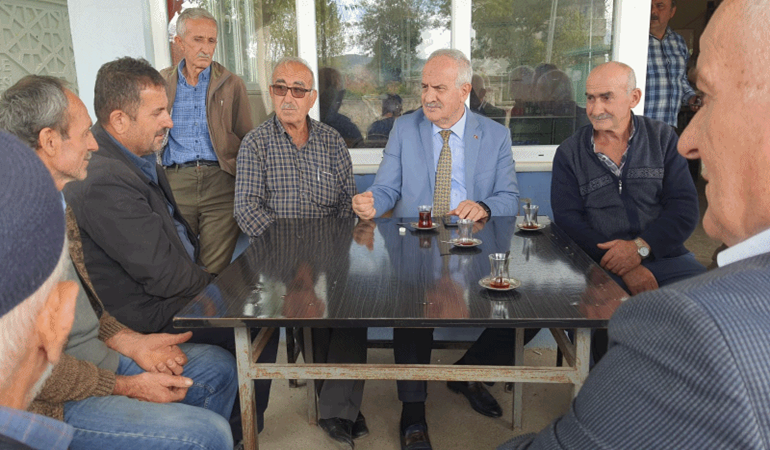 Başkan Aygün’den köylerde temaslar