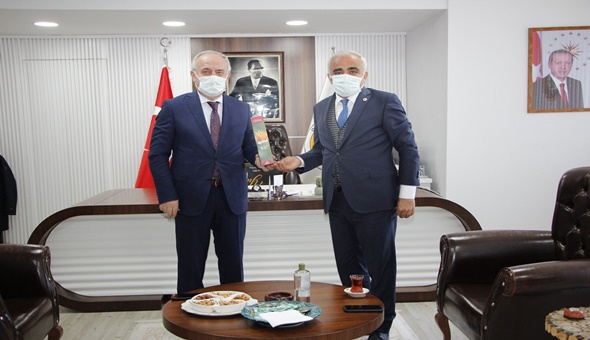 Başkan Aygün’den Polat’a ziyaret