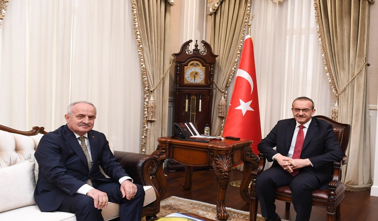 Başkan Aygün’den Vali Yavuz’a ziyaret