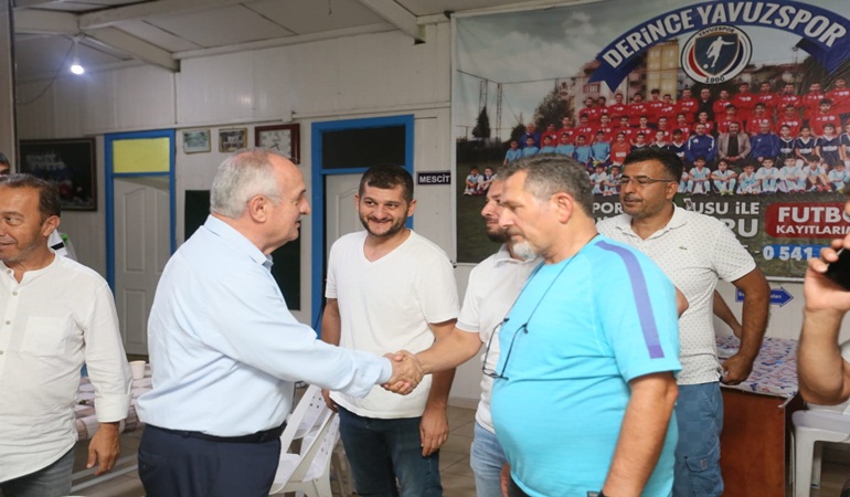 Başkan Aygün’den Yavuzspor’a ziyaret