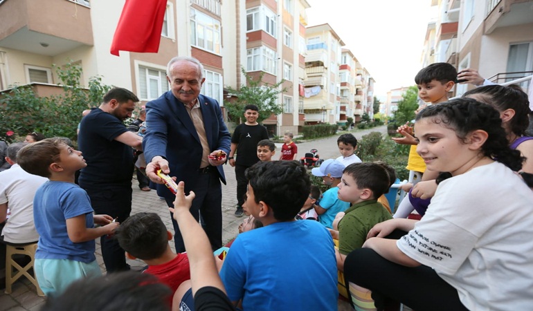 Başkan Aygün, Emek Sitesi’ne konuk oldu