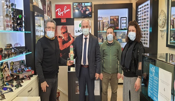 Başkan Aygün, Taşköprü Aspir Yağı’nı tanıtıyor