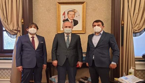 Başkan Aygün’ün başkent temasları sürüyor