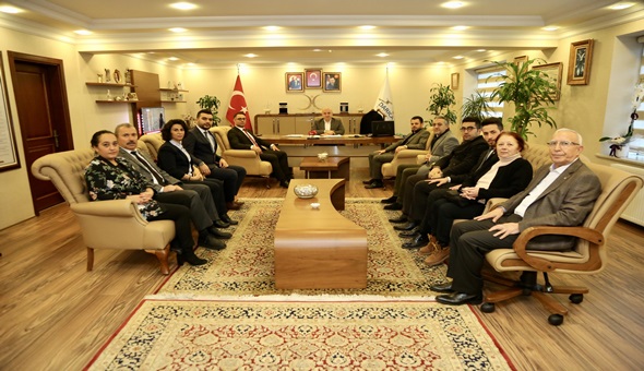 Başkan Bıyık, CHP İlçe Başkanını ağırladı