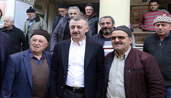 Başkan Büyükakın’a sevgi seli