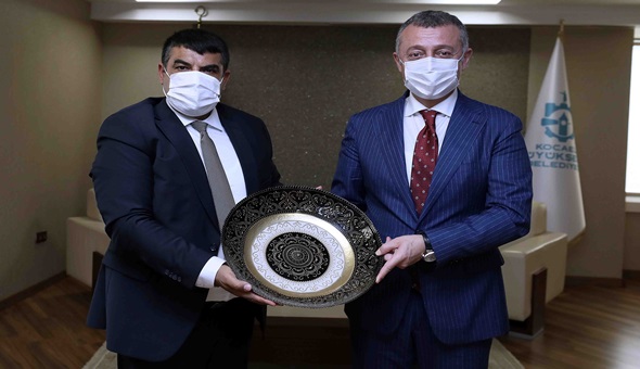 Başkan Büyükakın, Ağrılıları konuk etti