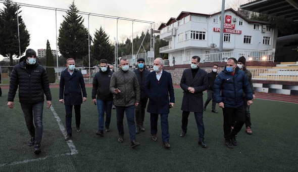 Başkan Büyükakın’dan amatör spora bir müjde daha