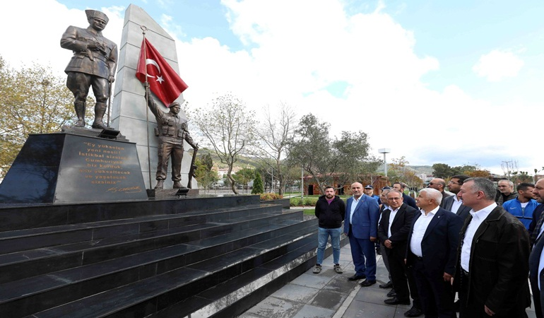Başkan Büyükakın: Modern bir Anıtpark inşa ettik