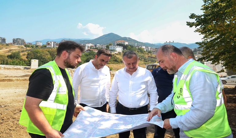 Başkan Büyükakın o yatırımları yerinde inceledi