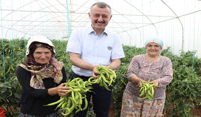 Başkan Büyükakın: Tarıma destek veriyoruz çünkü memleketimize sevdalıyız