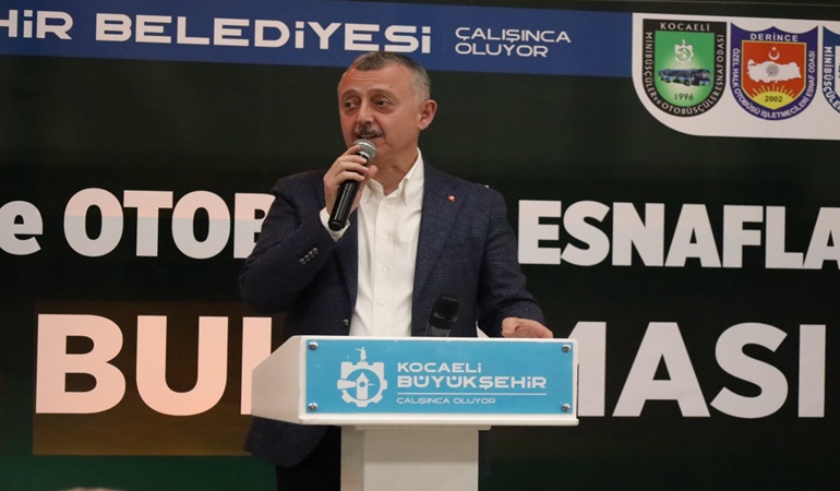 Başkan Büyükakın, ulaşım esnafıyla iftarda buluştu