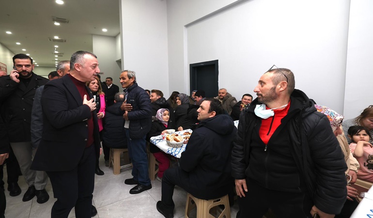 Başkan Büyükakın Yığılcalılarla iftarda buluştu