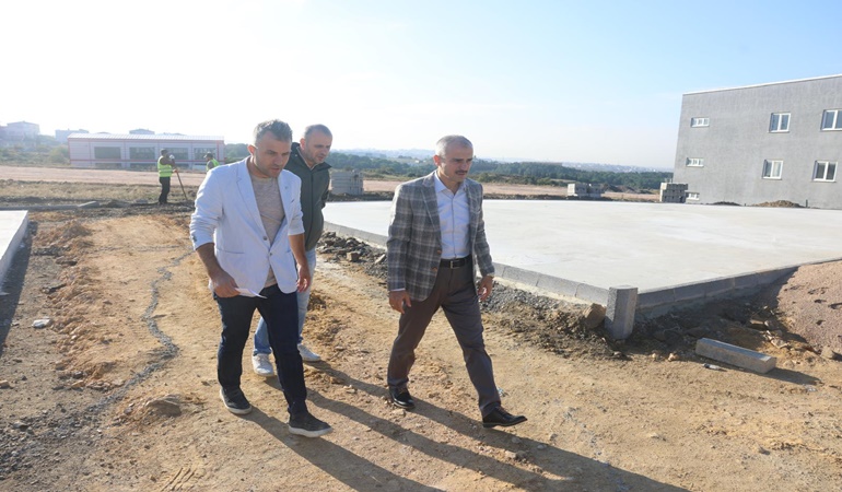 Başkan Çiftçi çalışmaları yerinde inceledi