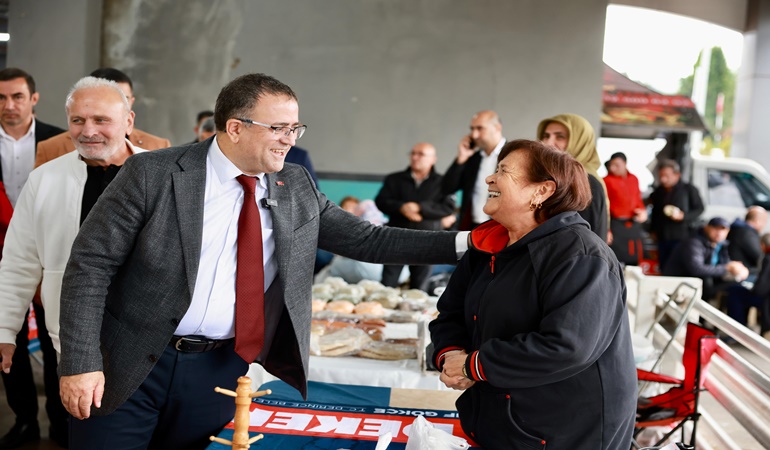 Başkan Gökçe’den Pazar turu