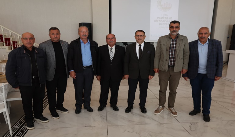Başkan Gökçe din görevlileri ile bir araya geldi