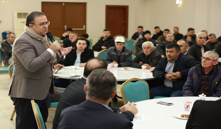 Başkan Gökçe: En büyük hedefimiz üreticiyi desteklemek