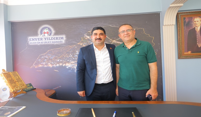 Başkan Gökçe, iş insanı Yıldırım’ı ziyaret etti