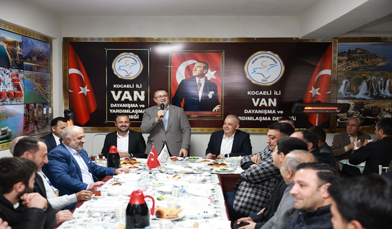 Başkan Gökçe Vanlıların talep ve önerilerini dinledi