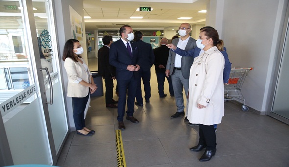 Başkan Hürriyet bayram mesaisinde