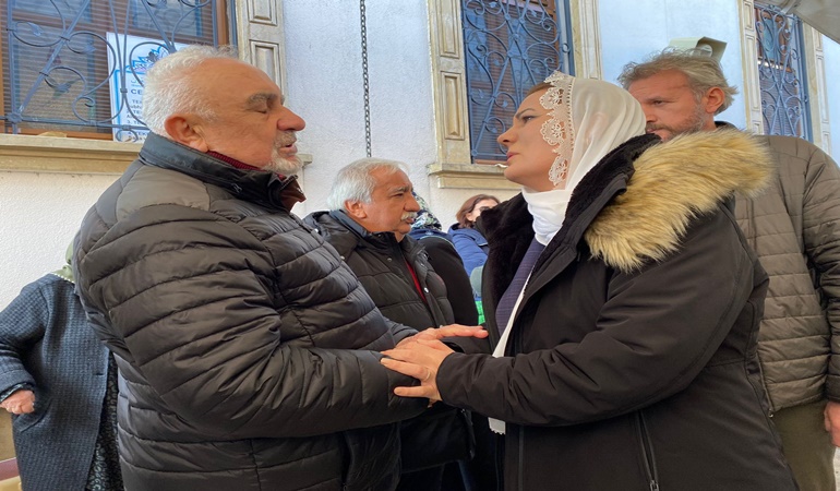 Başkan Hürriyet Çubukçu ailesinin acısını paylaştı