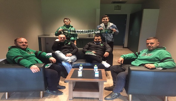 Başkan Hürriyet’e Kocaelisporlu taraftarlardan loca teşekkürü