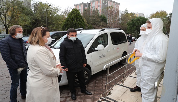 Başkan Hürriyet, filyasyon ekibine kolaylık diledi