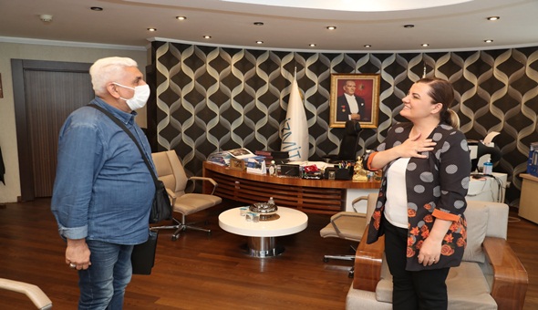 Başkan Hürriyet, Gagauz Dostluk Derneği’ni ağırladı