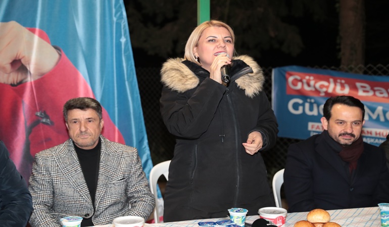 Başkan Hürriyet, Gedikli’de coşkuyla karşılandı