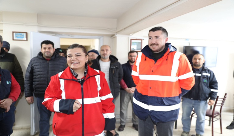 Başkan Hürriyet, güne yine sahada başladı