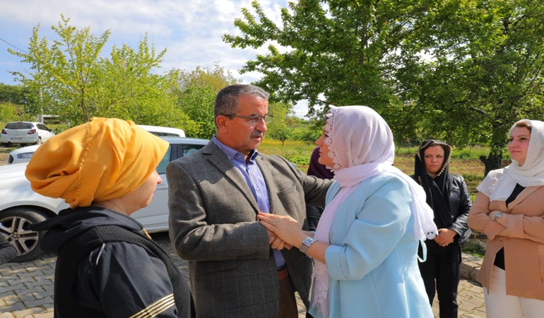 Başkan Hürriyet, İsmet Kanık'ı acı gününde yalnız bırakmadı