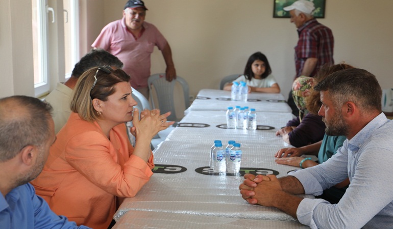 Başkan Hürriyet’ten Dağköy’e ziyaret