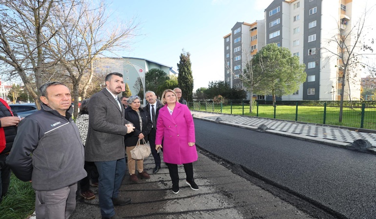 Başkan Hürriyet, Yahya Kaptan’daki çalışmaları yerinde inceledi