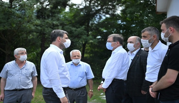 Başkan Kocaman, İlyas Şeker'le oraya gitti