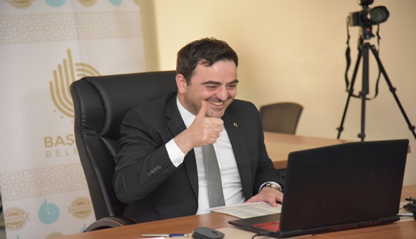 Başkan, meclisi telekonferansla bilgilendirdi