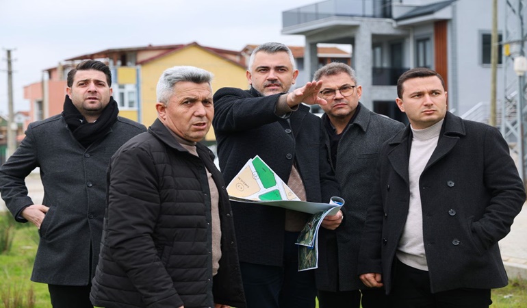 Başkan Ölmez projeleri yerinde inceledi