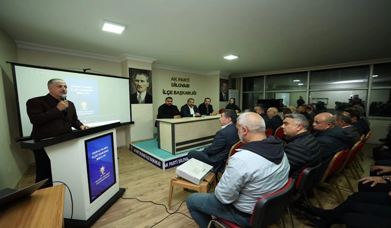 Başkan Ömeroğlu parti teşkilatına seslendi