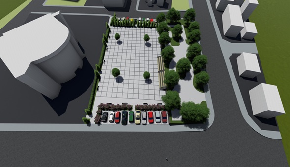 Başkan Özlü Başiskele’ye yeni semt meydanı kazandırıyor 