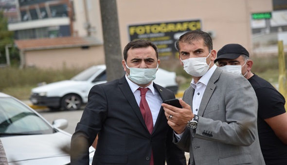 Başkan Özlü çalışmaları yakından takip ediyor  