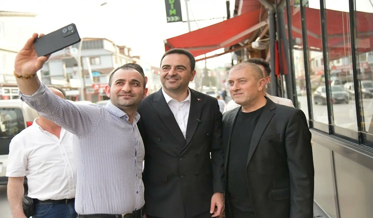 Başkan Özlü'den teşekkür turu