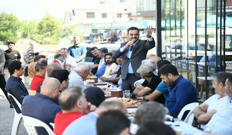 Başkan Özlü esnaf buluşmalarına devam ediyor    