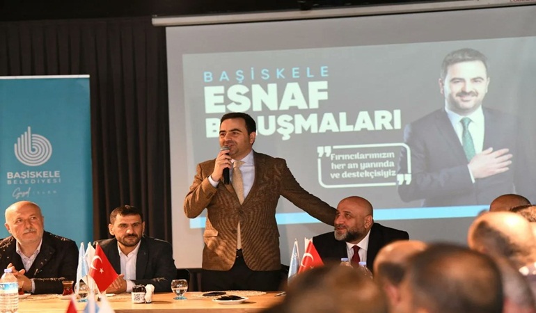 Başkan Özlü fırıncı esnafıyla bir araya geldi