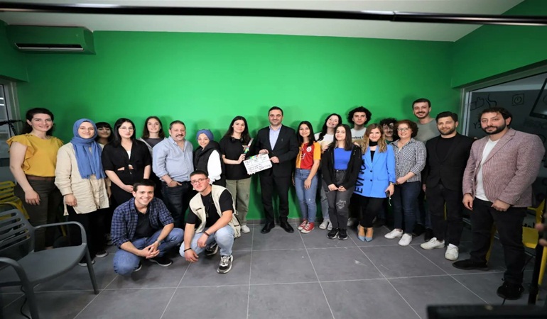Başkan Özlü, geleceğin sinemacıları ile bir araya geldi