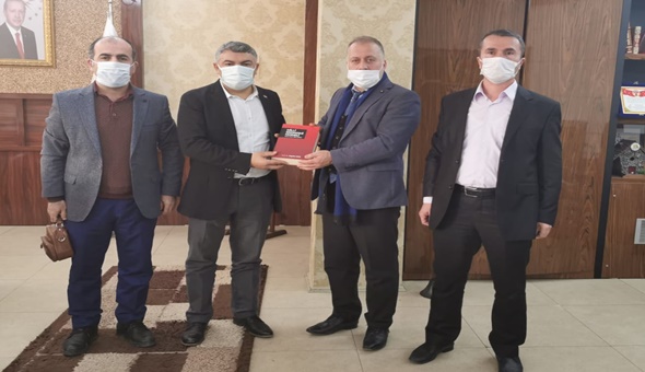 Başkan Şayir, BTP'lileri ağırladı