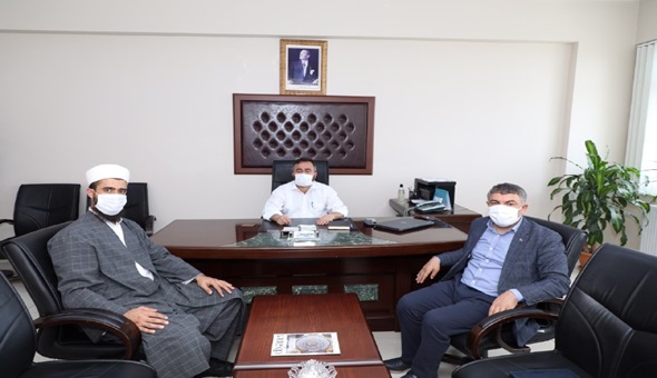 Başkan Şayir’den Müftü Apaydın’a hayırlı olsun ziyareti