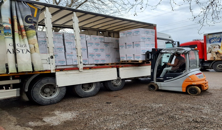 Başkan Şayir’den tüm hanelere gıda desteği